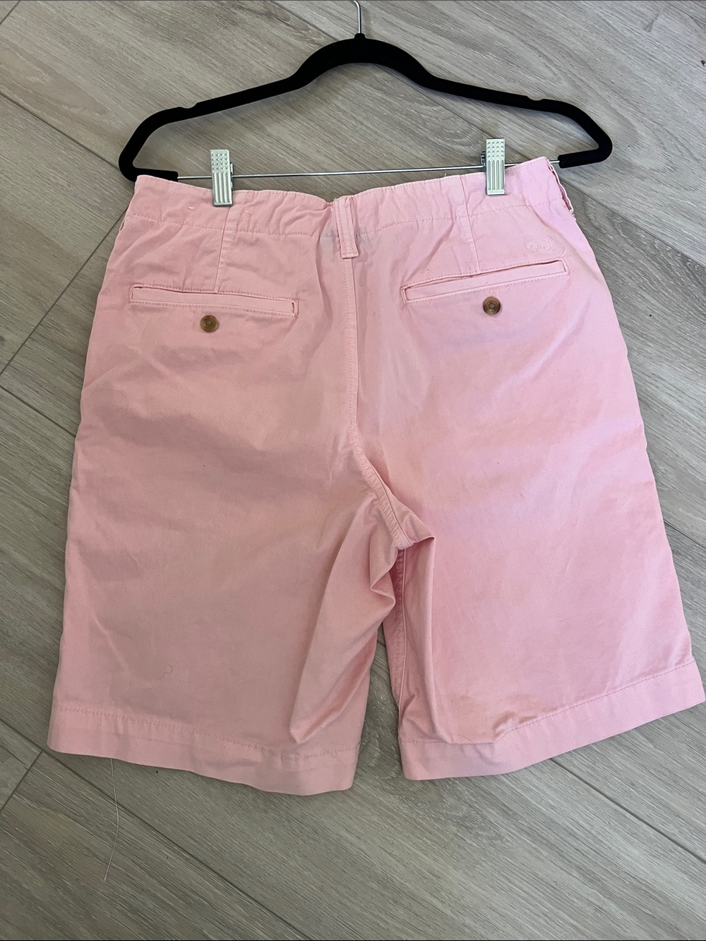 American Eagle Outfitters Light Pink Chino Bermuda Shorts - Picture 2 of 3
